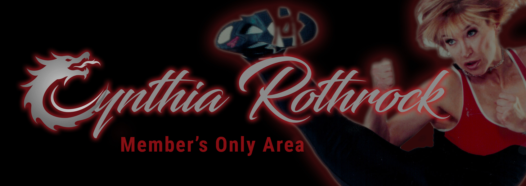 Cynthia Rothrock Member's Only Area